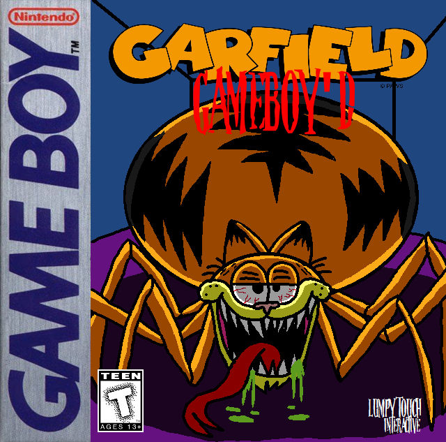 Garfield Gameboy'd Part 5/5 -   Creepy pictures, Garfield, Still  love her