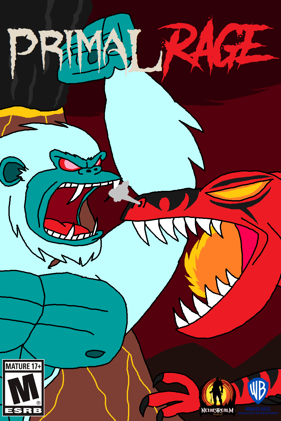 Button Layout Primal Rage Primal Rage Reboot by TRC-Tooniversity on DeviantArt