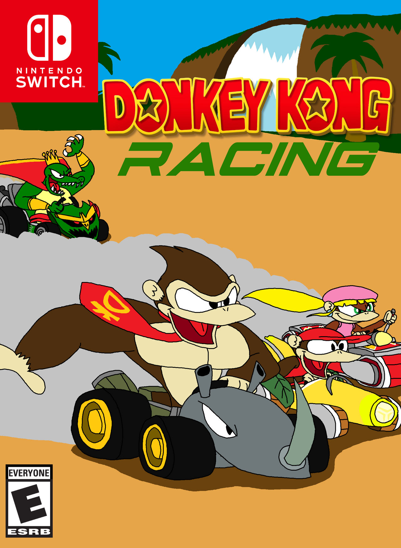 Donkey King Rocking Nintendo Donkey Kong Racing , Donkey Kong β FLEPHM