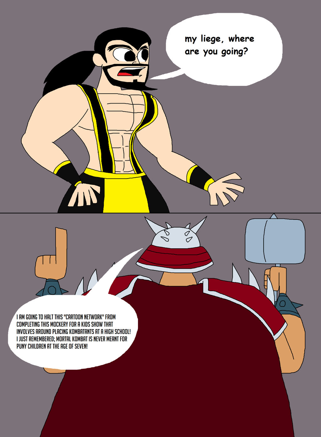 Mortal Kombat Fiasco: Ep2: Shao Kahn the cruel by TialasBetruger on  DeviantArt