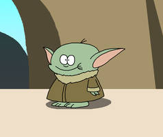 Grogu in Chowder Form