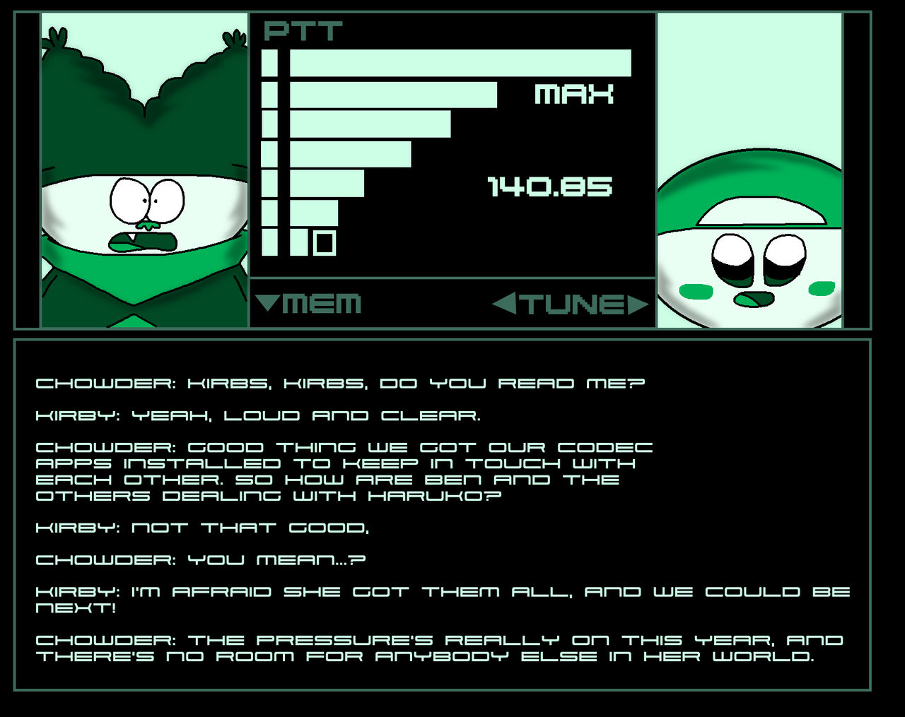 Codec Cartoon by TRC-Tooniversity on DeviantArt