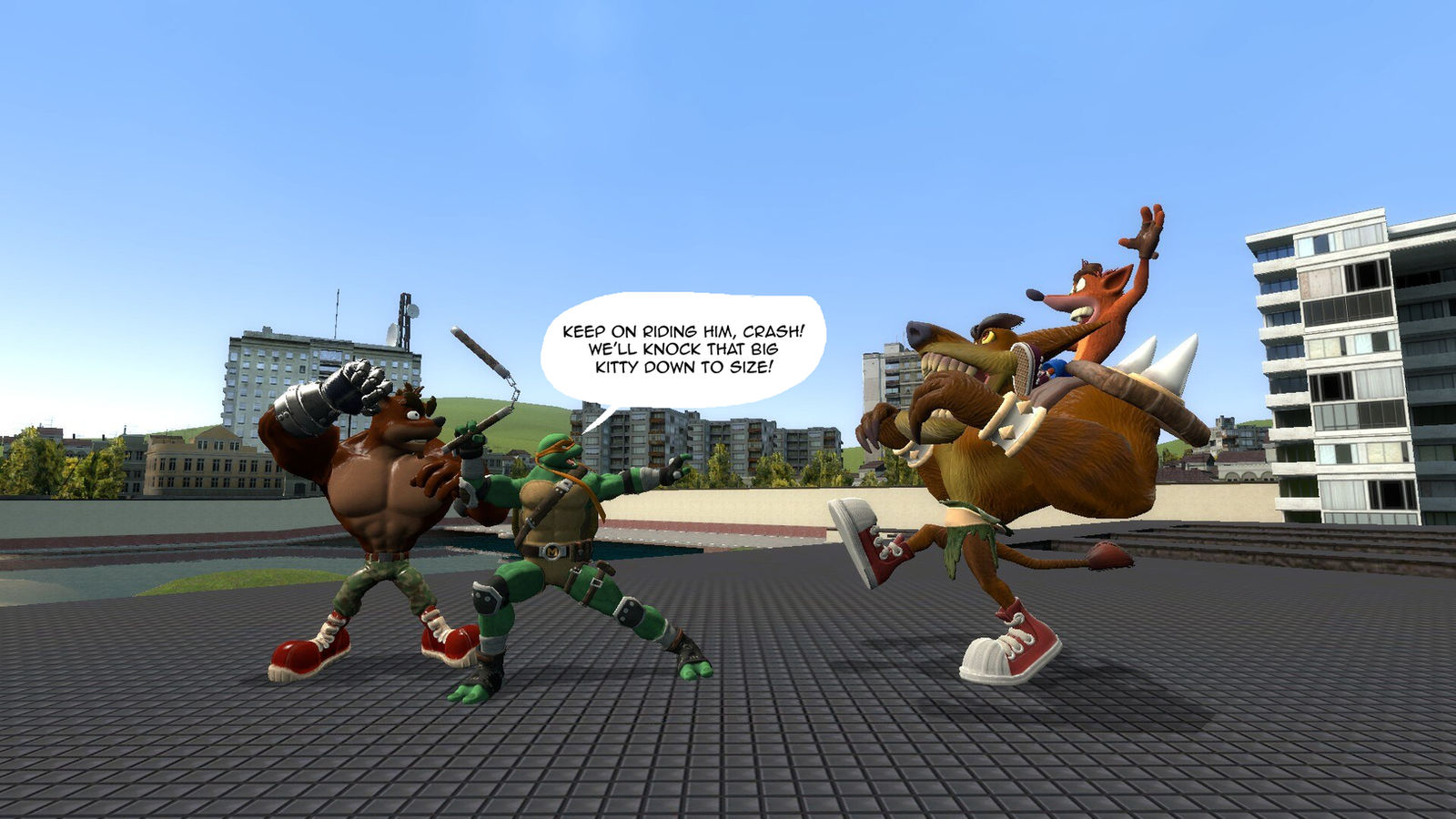 Rodeo Ride Deviantart Tiny Rodeo (or Ride 'em Bandicoot) by TRC-Tooniversity on DeviantArt