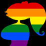 Pride Month Clownette