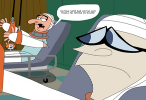Gargamel and Crocker at a Hospital