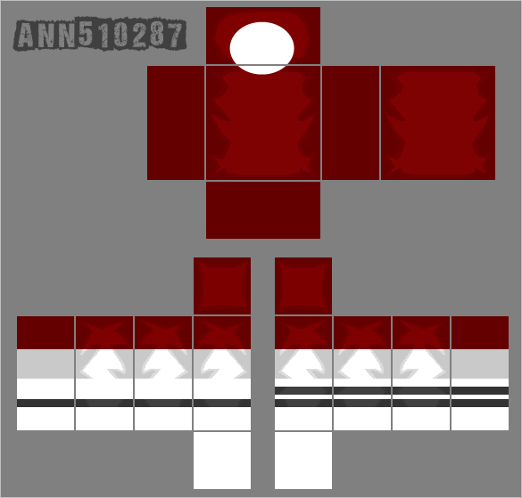 Roblox Red Shirt Template By Ann510287 On Deviantart - red jacket roblox id