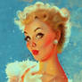 Pinup Portrait inspired in an artist - Practice