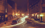 Night winter city by Mis-kin