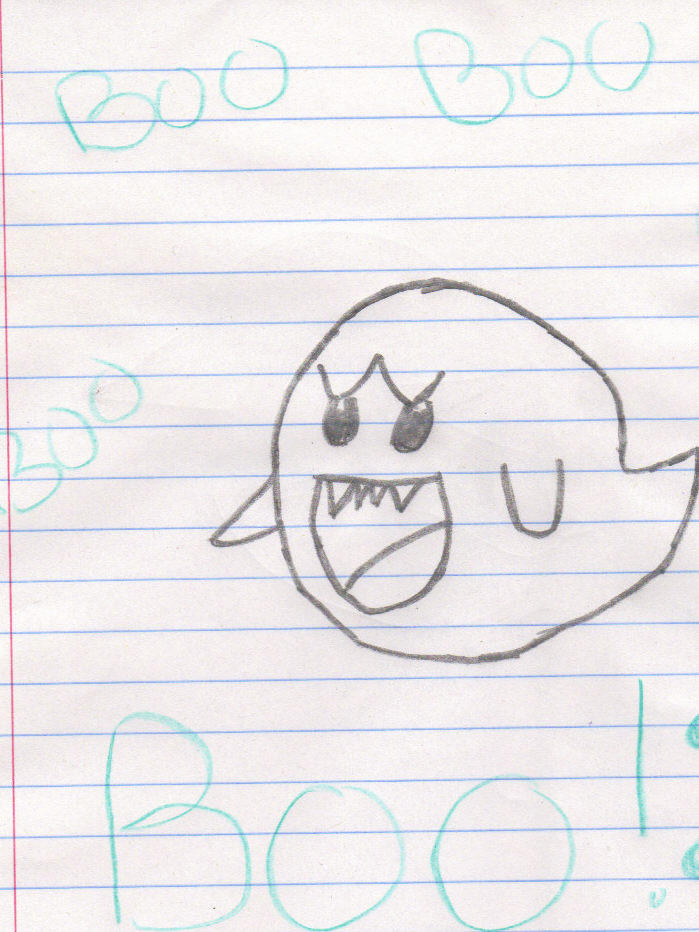the boo drawing by PrincessAdriana on DeviantArt