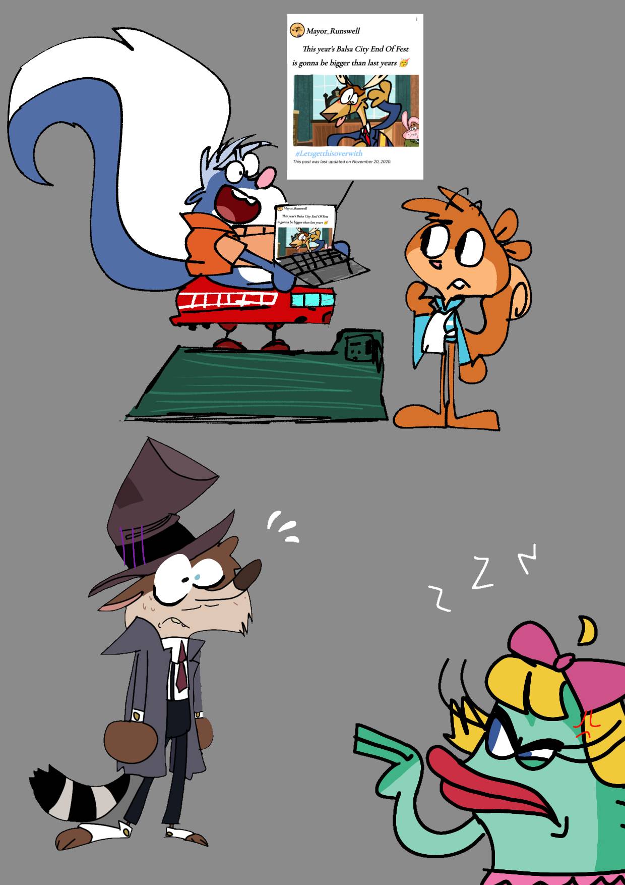 Scaredy Squirrel Fanfic Fanart by pingu2011 on DeviantArt