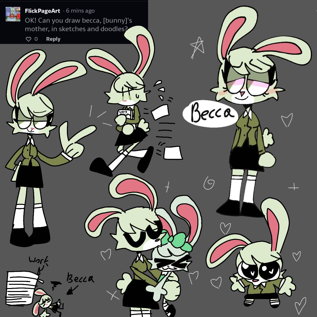 Becca doodles by pingu2011 on DeviantArt