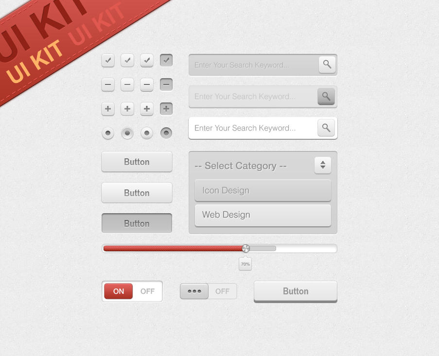 Graphick Uikit UI Kit by dxgraphic on DeviantArt