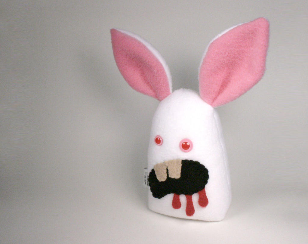 Killer Albino Rabbit Plushie