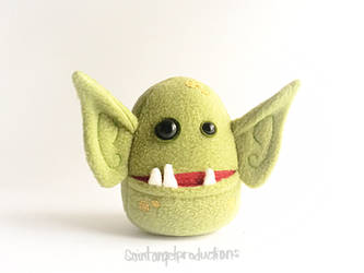 Stuffed Green Goblin Plush, Plushoween 