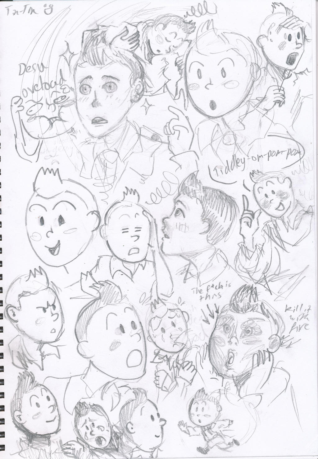 TinTin Sketchadoodles