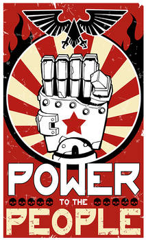 POWER(fist) to the PEOPLE