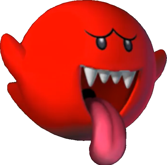 Red Boo by LukeO15 on DeviantArt