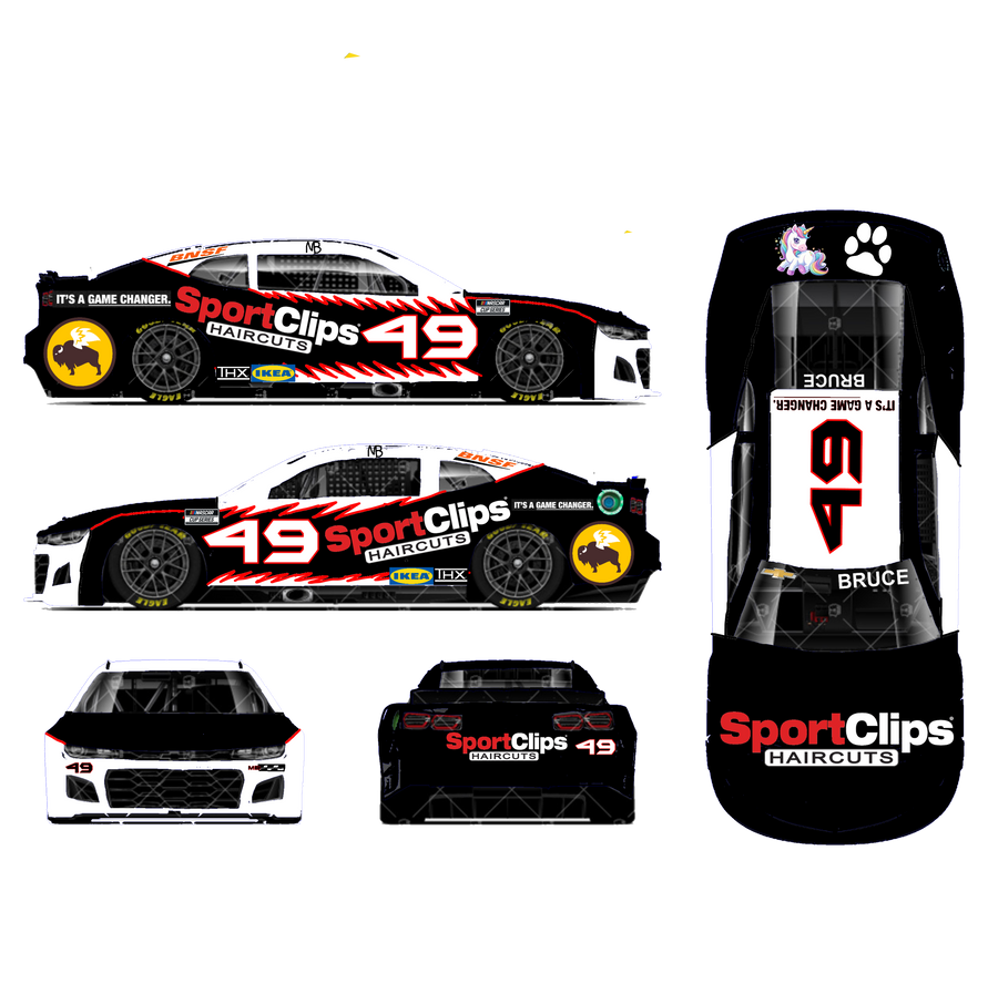 Oc Racer Logo MY NASCAR OC: 2025 SPORT CLIPS CAR by RailroadRacer492005 on DeviantArt