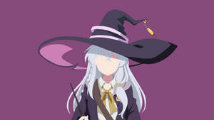 Majo no Tabitabi - Elaina Minimalistic Artwork