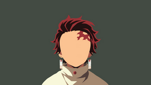 Demon Slayer - Tanjiro Minimalist art