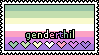 Genderthil Stamp