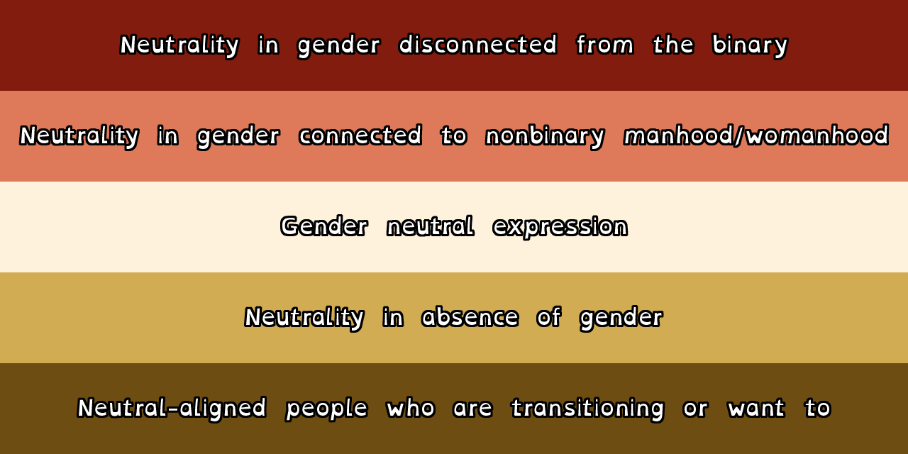 Gender Neutral Base Neutral-Aligned Flag by transfeminine on DeviantArt