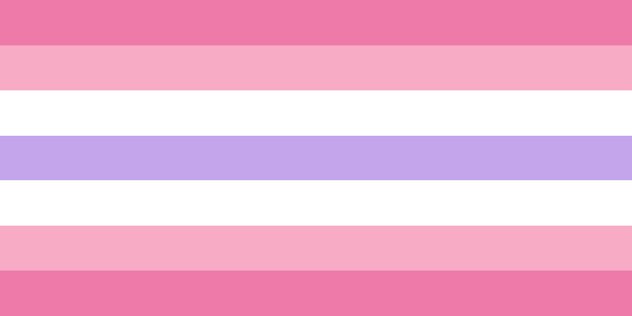 Bigender Woman Flag Redesign