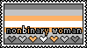 Nonbinary Woman Stamp