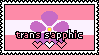 Trans Sapphic Stamp