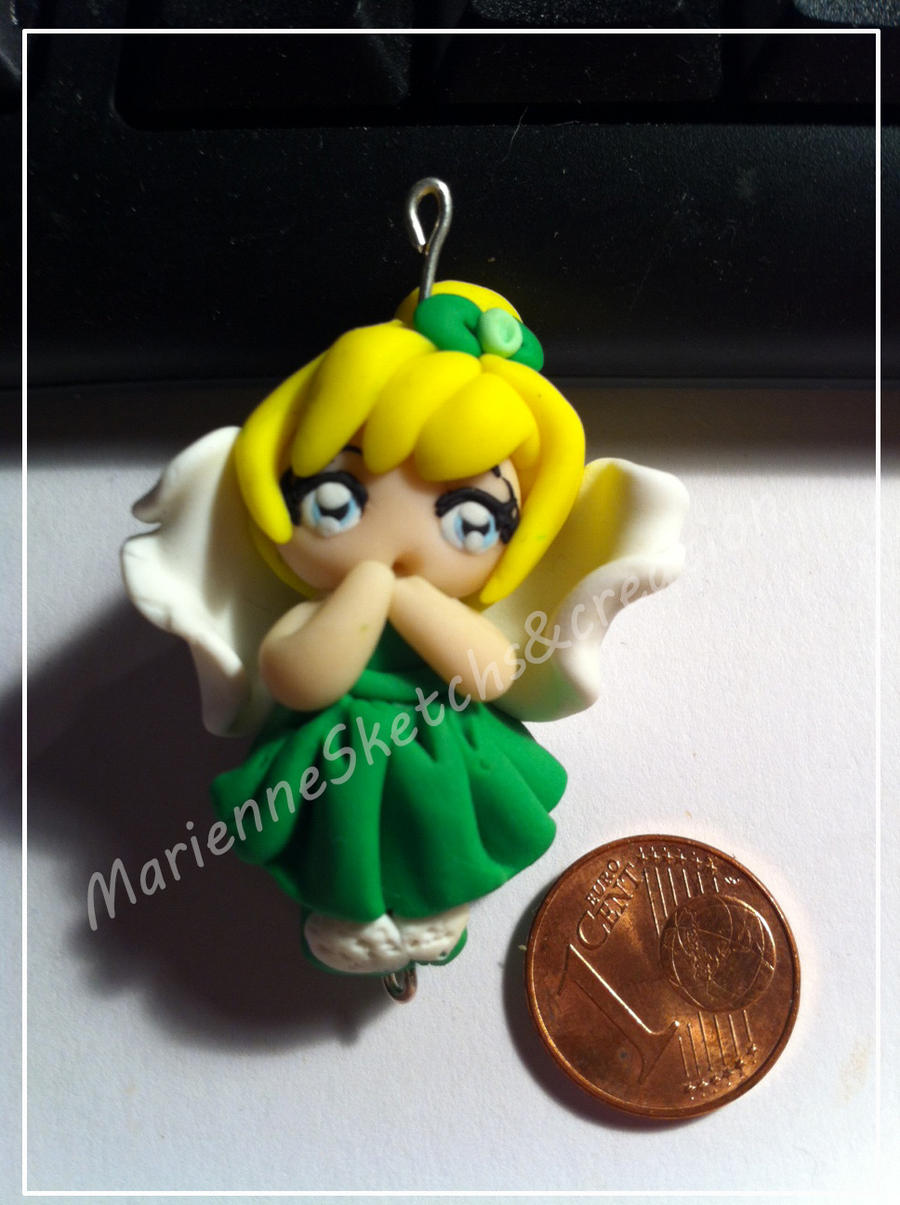 Trilli - peter pan - polymer clay - charm