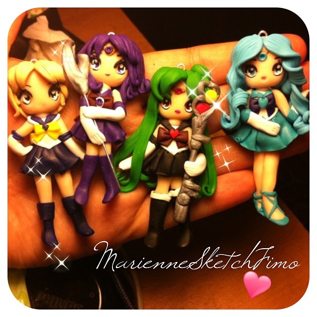 Sailor outer Senshi - Uranus Saturn Pluto Neptune