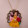 Necklace Cameo Belle from Beauty and the Beast