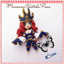 Handmade League of Legends Miss Fortune Chibi Poly