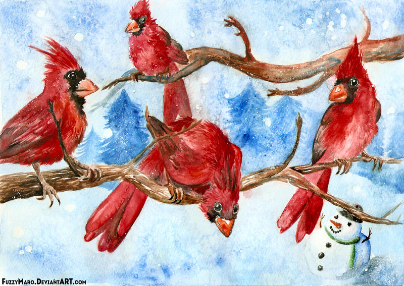 Red birds