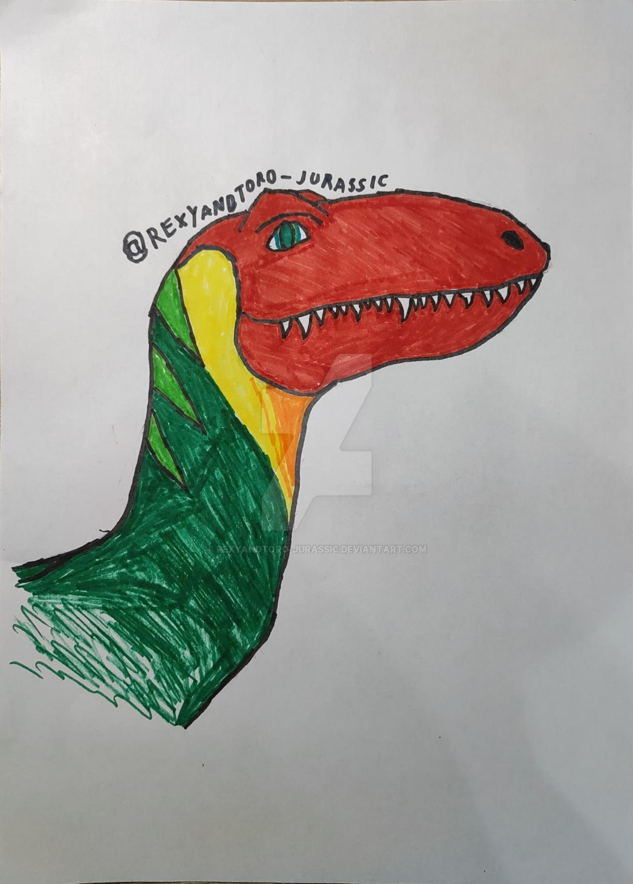 Custom Rex Oc My OC, Rexy the Rex by RexyandToro-Jurassic on DeviantArt