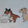 Cute lil' dinos coloured!