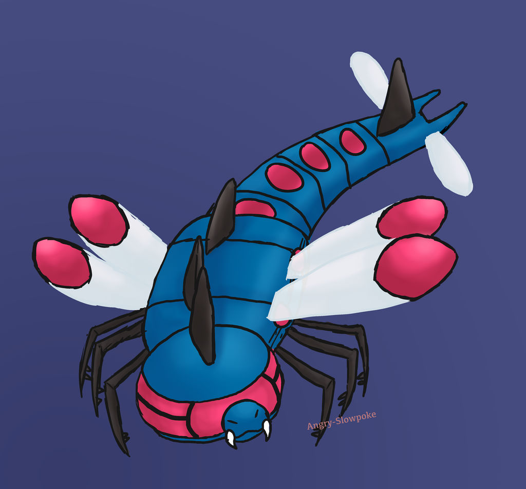 Shiny Yanmega by Angry-Slowpoke on DeviantArt