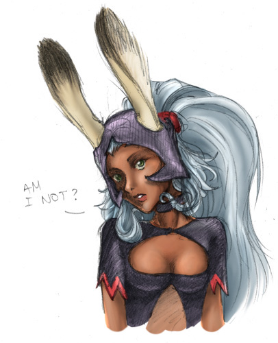 Fran sketch - FFXII