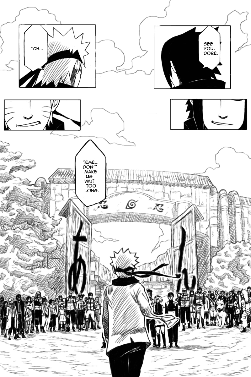 ODG Naruto Manga Chapter 699 Redraw 2