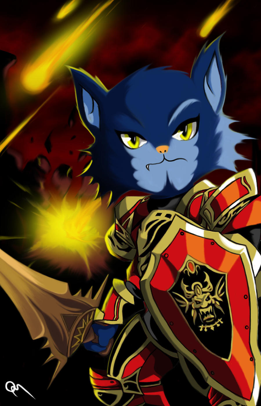 Kai the cat by OskarMike on DeviantArt