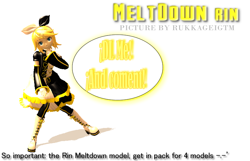 MMD Rin Meltdown Model DL by RukkaGeigTM on DeviantArt