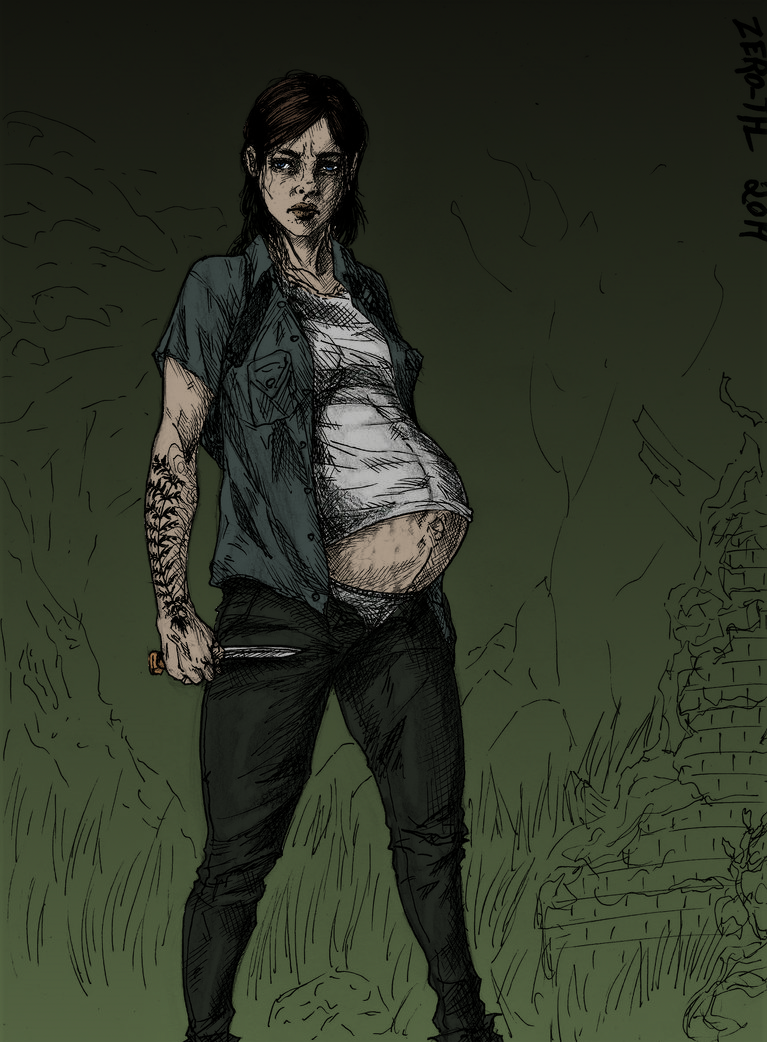 The Last of Us - Ellie - Aging progress by ZubrikArt on DeviantArt