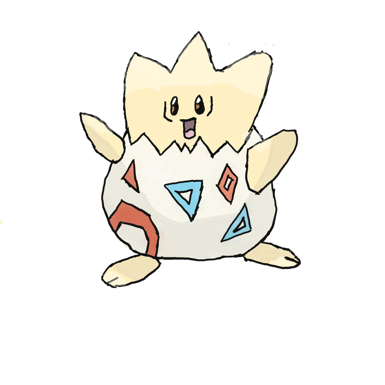 Togepi Fanart! by gameweir on DeviantArt
