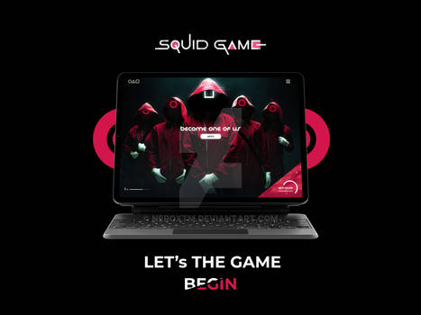 Squid Game - Web Design