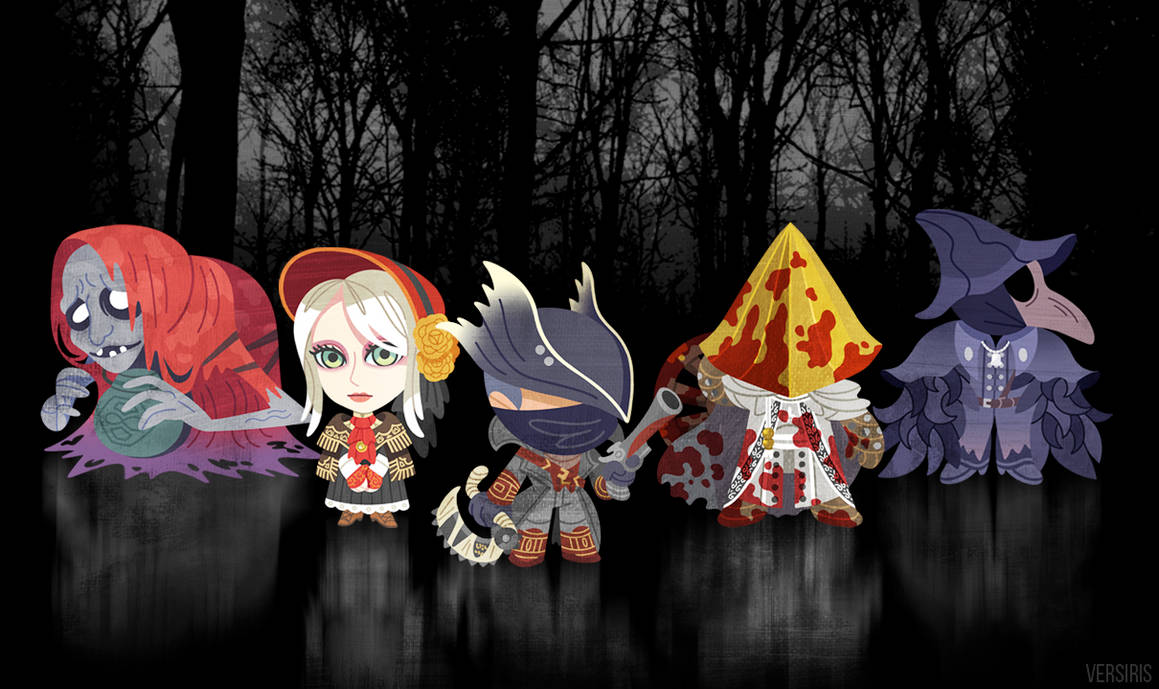 Bloodborne Keychain Mascots by Versiris