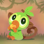 PKMN - Grookey by Versiris