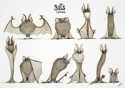 BATS SKETCHES