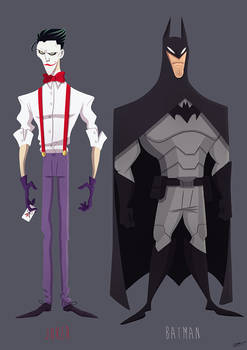 BATMAN AND JOKER