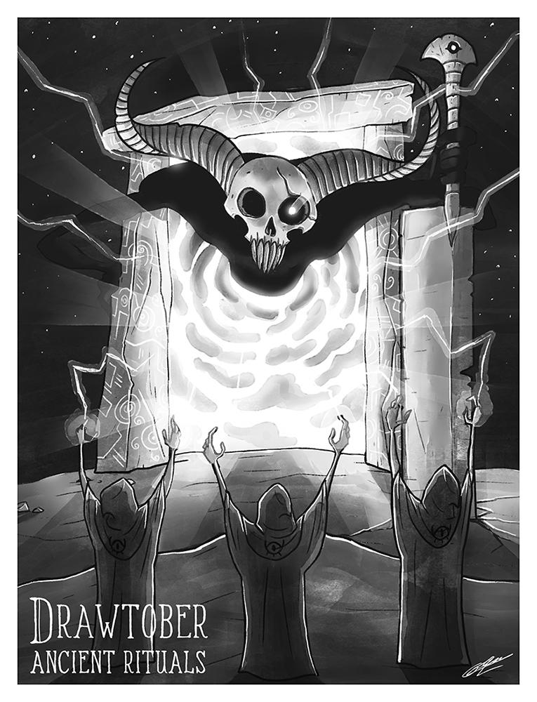 DRAWTOBER ANCIENT RITUALS by GrievousGeneral on DeviantArt