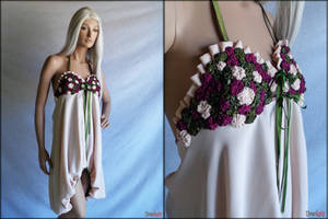 CUSTOM MADE bubble dress_ Empire waist for summer